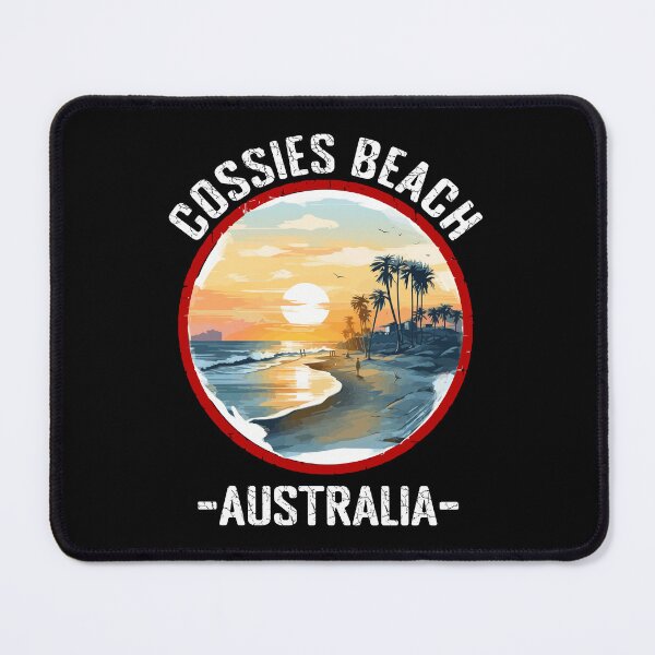 Item preview, Cossies Beach - Australia (with White Lettering) designed and sold by VelvetRoom.