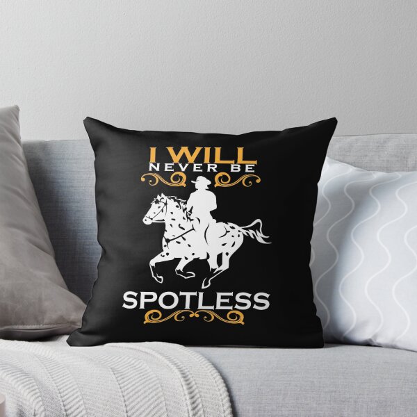 Item preview, I Will Never Be Spotless | Leopard Appaloosa Horse | NickerStickers® on Redbubble designed and sold by NickerStickers.