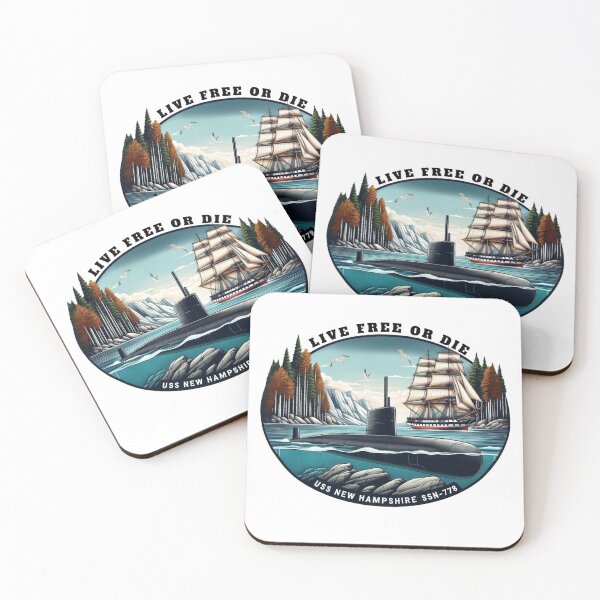 Item preview, Navy Submarine USS New Hampshire SSN-778 designed and sold by Warhead Collective.