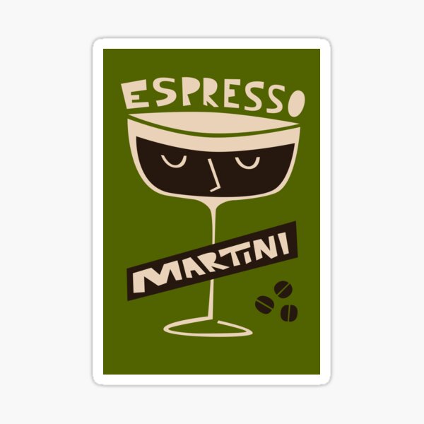 Item preview, Espresso Martini Cocktail  designed and sold by foxandvelvet.
