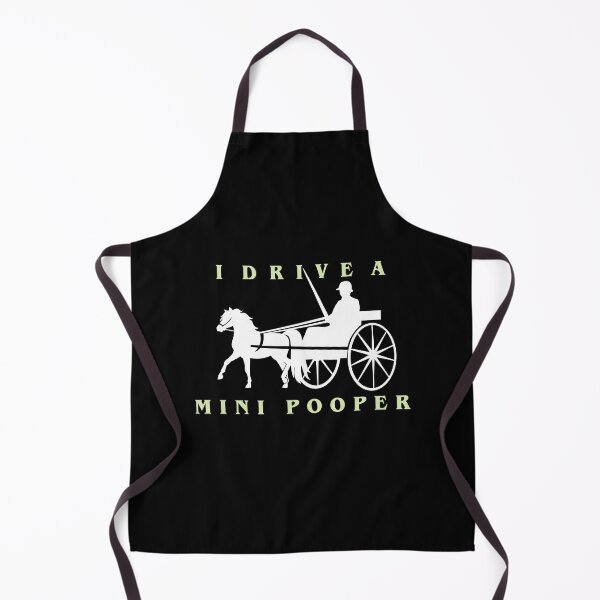 Item preview, I Drive a Mini Pooper | Miniature Horse | NickerStickers® on Redbubble designed and sold by NickerStickers.