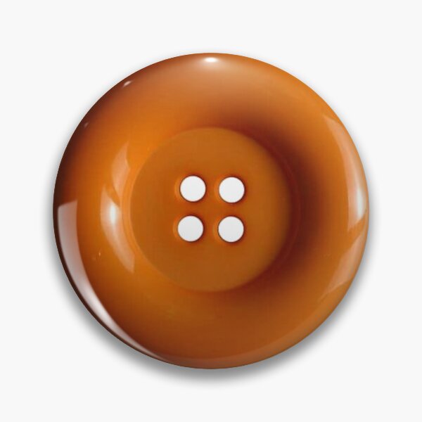 Item preview, Orange Button designed and sold by sofisstickerbox.