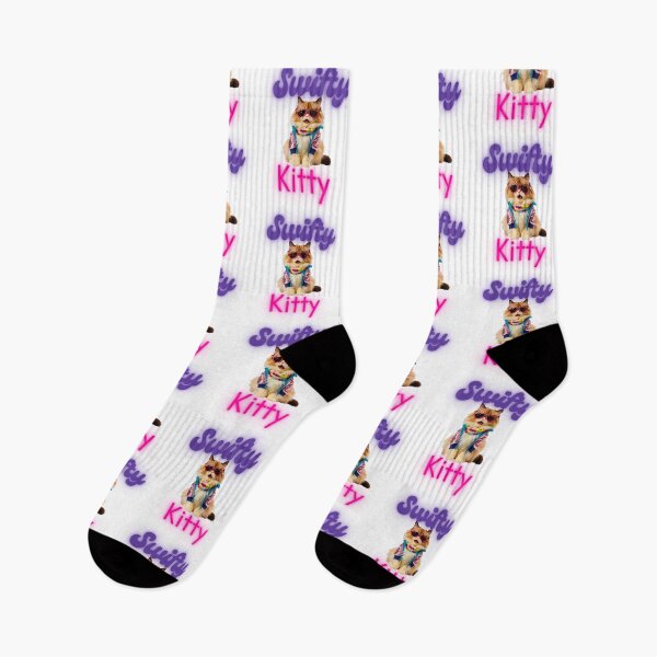Item preview, Swifty Kitty – Neon Pink & Purple Ragdoll Kitty Cat Swiftie Fan Design designed and sold by Fredster1966.