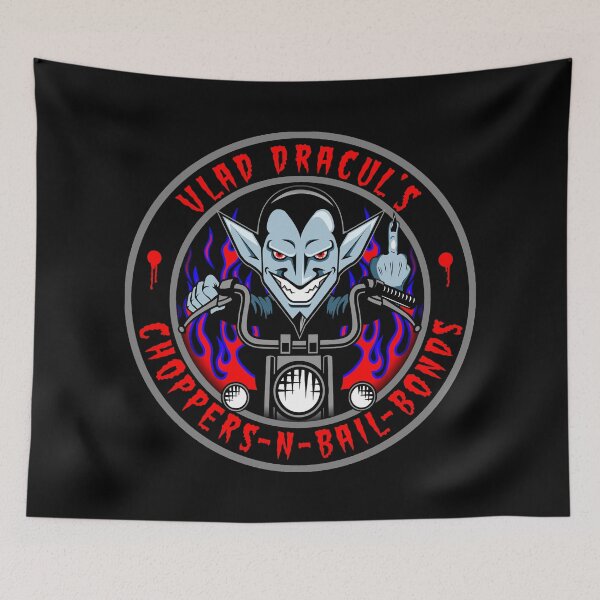 Item preview, VLAD DRACUL - CHOPPERS N BAIL BONDS designed and sold by Garden Of Nightmares.