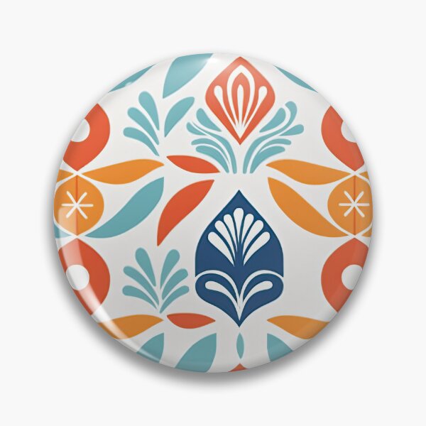 Item preview,  Colorful Nordic Tribal Pattern designed and sold by Prints and Lifestyle.