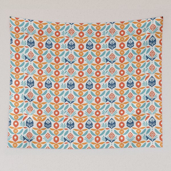 Item preview,  Colorful Nordic Tribal Pattern designed and sold by Prints and Lifestyle.