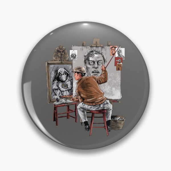 Item preview, Moon Triple Self-Portrait designed and sold by Zascanauta.