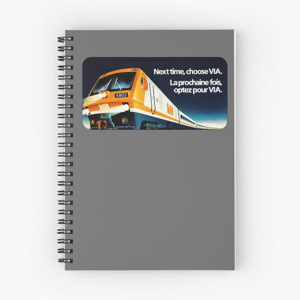 Item preview, Next time, choose VIA. Canadian 1980s advertisement designed and sold by Kingston Sub by Jason Shron.