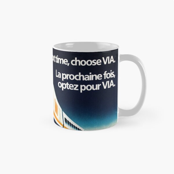 Item preview, Next time, choose VIA. Canadian 1980s advertisement designed and sold by Kingston Sub by Jason Shron.