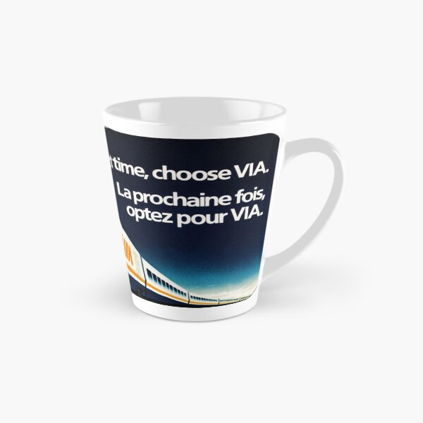 Item preview, Next time, choose VIA. Canadian 1980s advertisement designed and sold by Kingston Sub by Jason Shron.