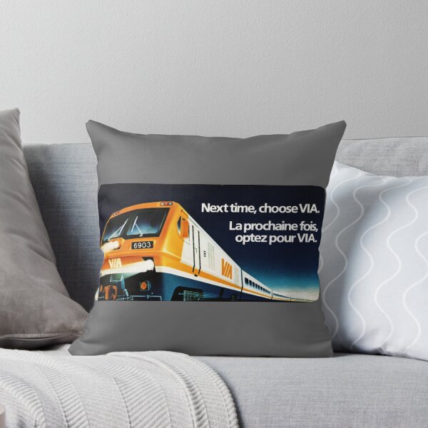 Item preview, Next time, choose VIA. Canadian 1980s advertisement designed and sold by Kingston Sub by Jason Shron.