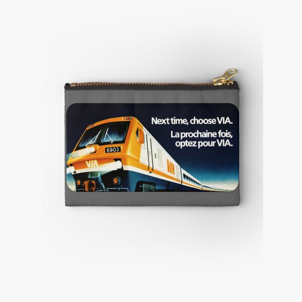 Item preview, Next time, choose VIA. Canadian 1980s advertisement designed and sold by Kingston Sub by Jason Shron.
