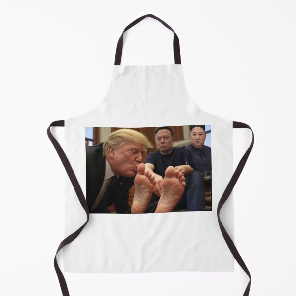 Item preview, Trump Kissing Elon Musk's Feet designed and sold by CrystalCoastNC.