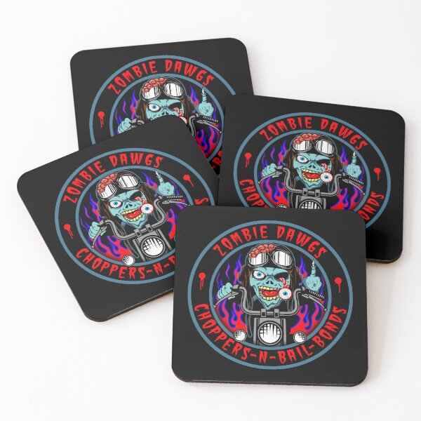 Item preview, ZOMBIE DAWGS - CHOPPERS N BAIL BONDS designed and sold by Garden Of Nightmares.