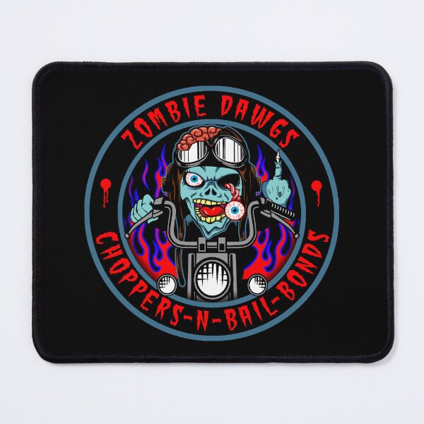Item preview, ZOMBIE DAWGS - CHOPPERS N BAIL BONDS designed and sold by Garden Of Nightmares.