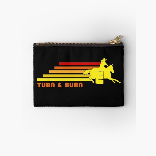 Item preview, Turn & Burn | Barrel Racing Horse | NickerStickers® on Redbubble designed and sold by NickerStickers.