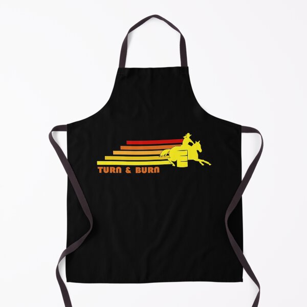 Item preview, Turn & Burn | Barrel Racing Horse | NickerStickers® on Redbubble designed and sold by NickerStickers.