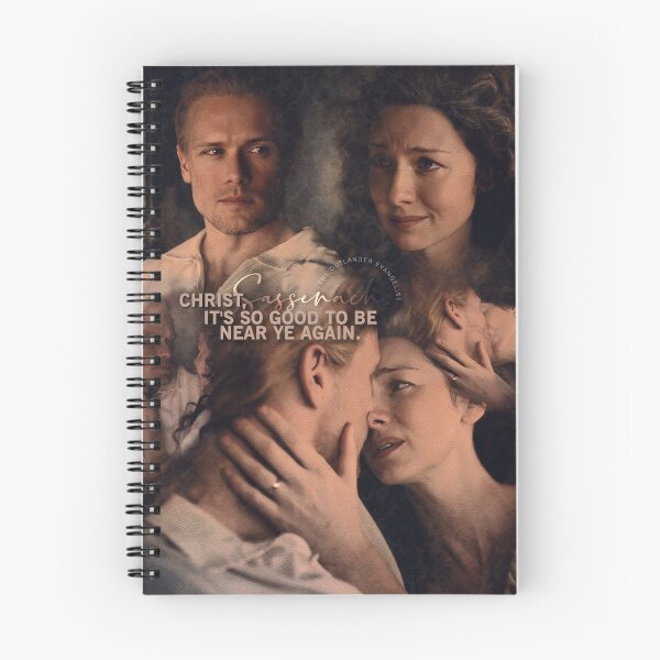 Item preview, Claire & Jamie | 7x12 designed and sold by Mochridhe-art.