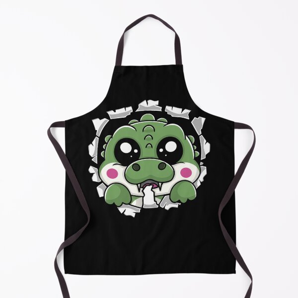 Item preview, Kawaii Alligator Chewing Through designed and sold by eternallygifted.
