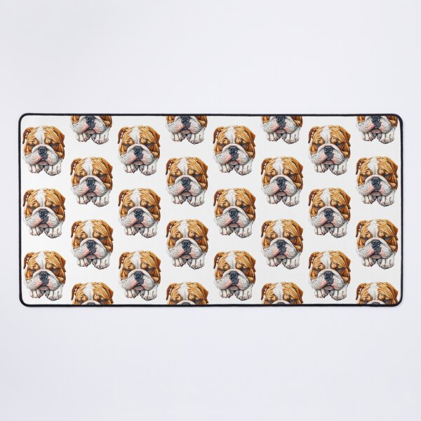 Item preview, Sleeping English Bulldog - Realistic Pet Art - cut out along the outlines  designed and sold by SteadyRolling.