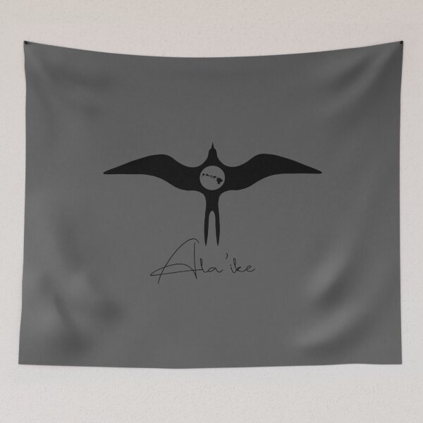 Item preview, Iwa Bird Ala'ike Graphic Black designed and sold by 3ZCREW.