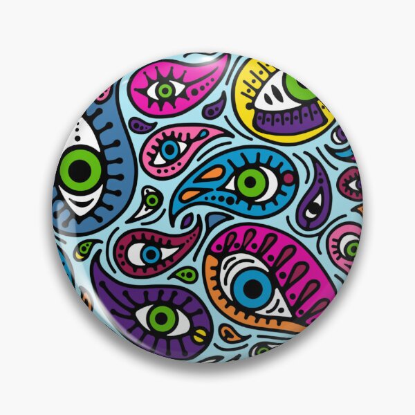 Item preview, Paisley Eyeballs designed and sold by Unhinged Heather.