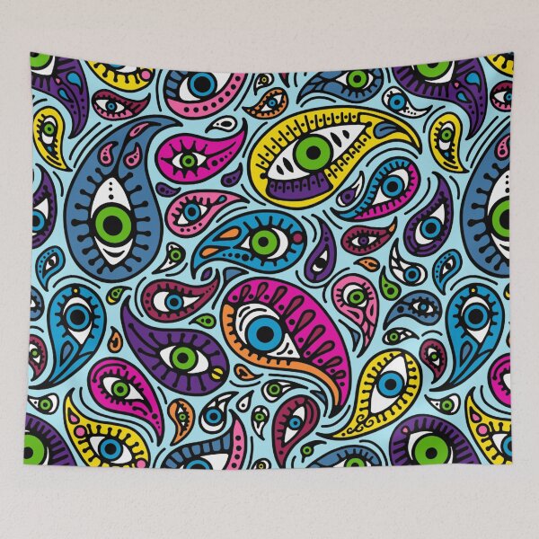 Item preview, Paisley Eyeballs designed and sold by Unhinged Heather.