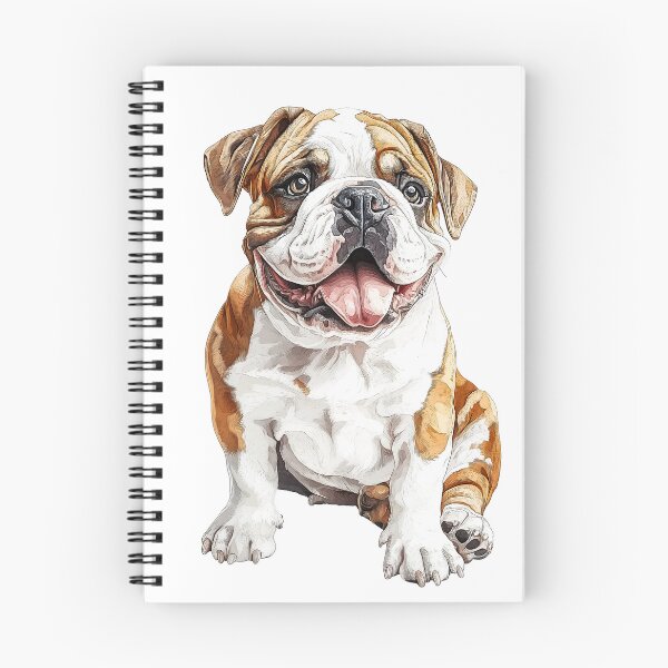 Item preview, Playful English Bulldog - cut out along the outlines 5 designed and sold by SteadyRolling.