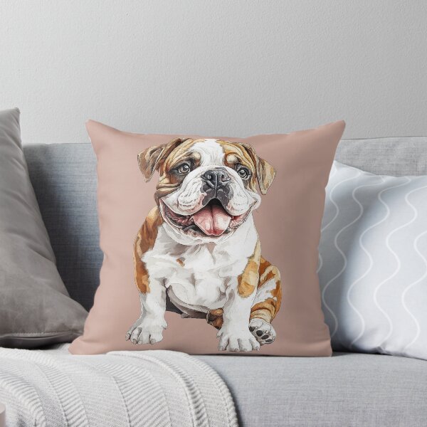 Item preview, Playful English Bulldog - cut out along the outlines 5 designed and sold by SteadyRolling.