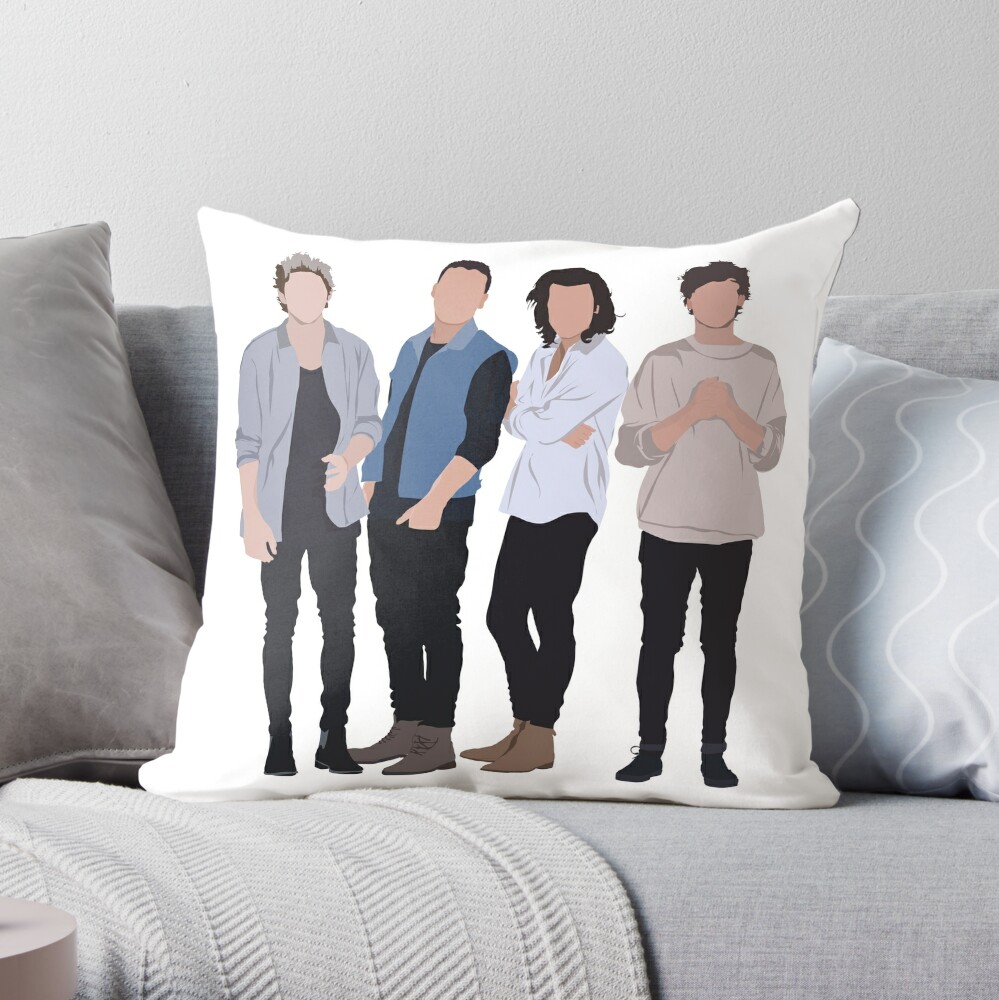 Accents, One Direction Decorative Throw Pillow