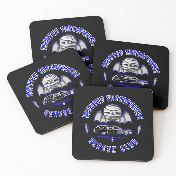 Item preview, HAUNTED SARCOPHAGUS - HEARSE CLUB designed and sold by Garden Of Nightmares.