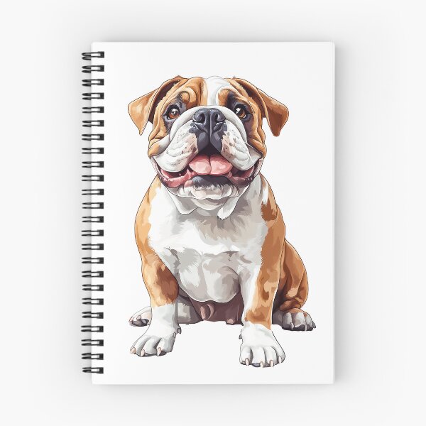 Item preview, Playful English Bulldog - cut out along the outlines 6 designed and sold by SteadyRolling.