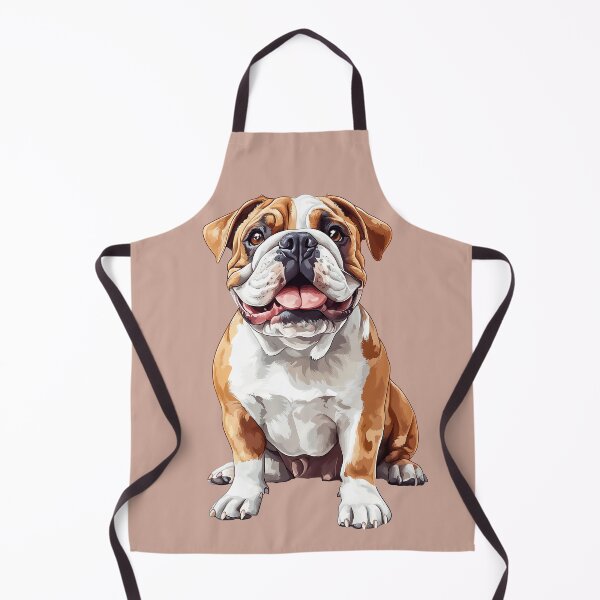 Item preview, Playful English Bulldog - cut out along the outlines 6 designed and sold by SteadyRolling.
