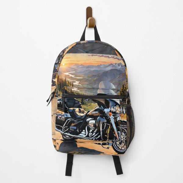 Item preview, Ride into the Horizon – Freedom on Two Wheels designed and sold by Artistic canvas store.