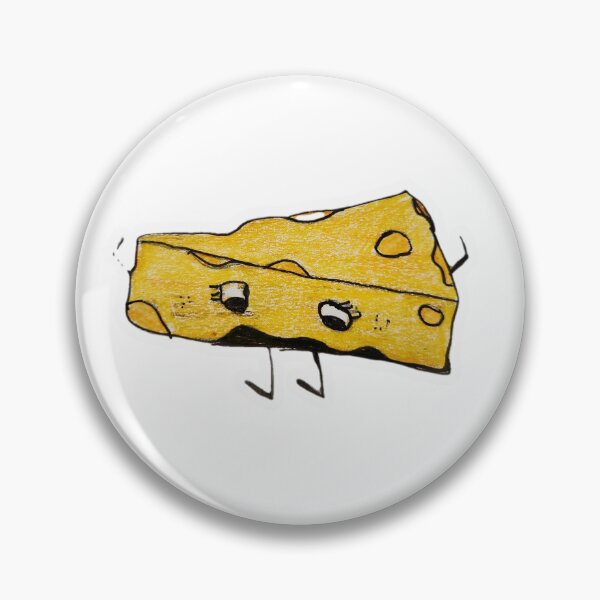 Item preview, Cheese wedge cartoon I drew designed and sold by Raineylanes.