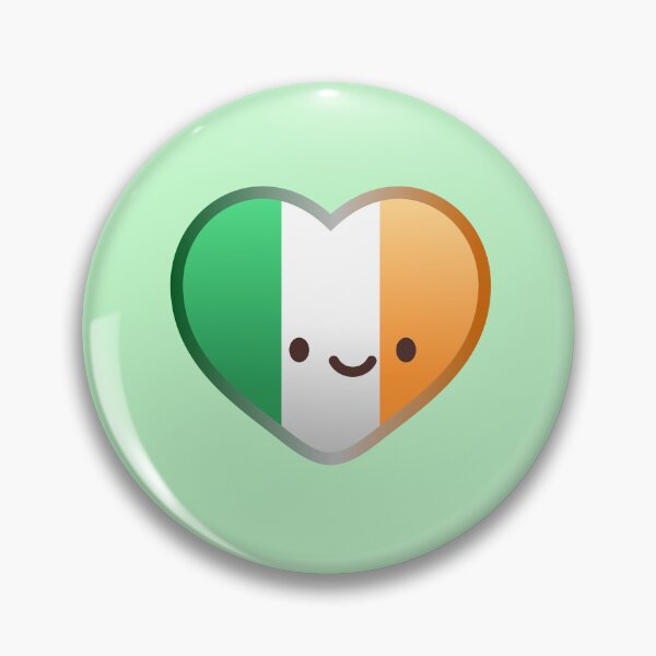 Item preview, irish flag heart designed and sold by brilly's.
