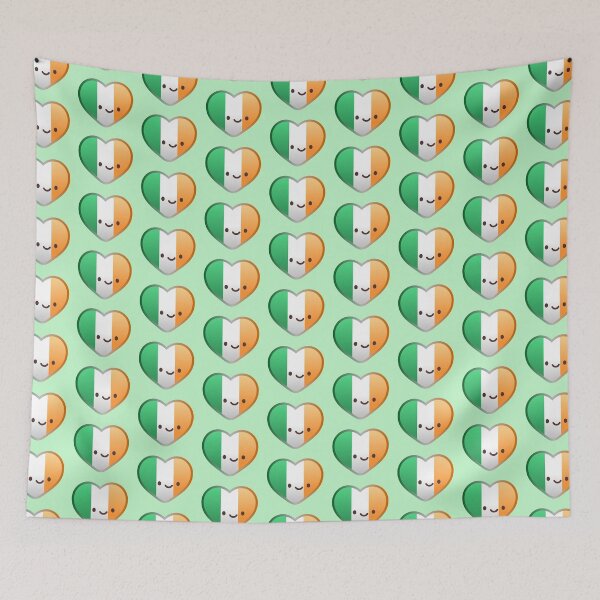 Item preview, irish flag heart designed and sold by brilly's.