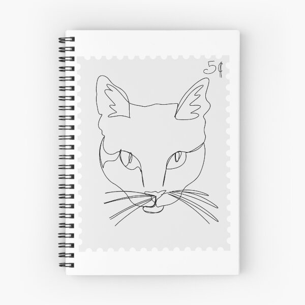 Item preview, Kitty Cat Post Stamp designed and sold by EJHArts.