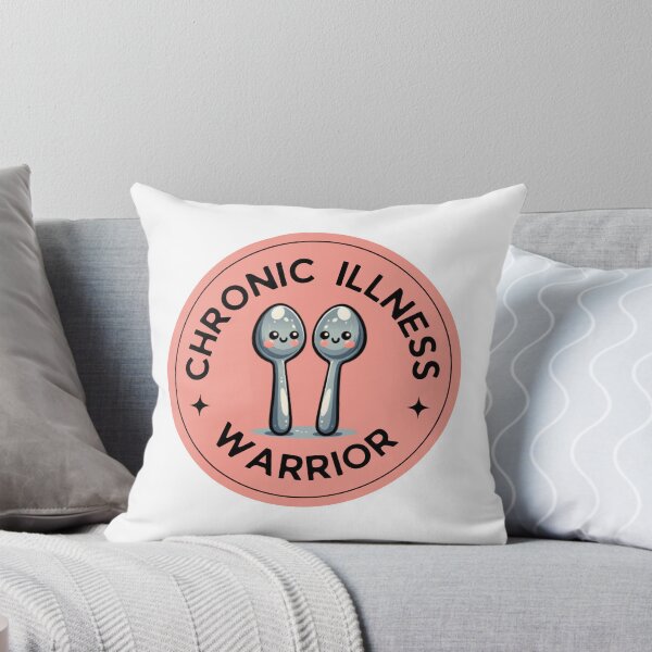 Item preview, Chronic Illness Warrior designed and sold by Whimsical Design Space.