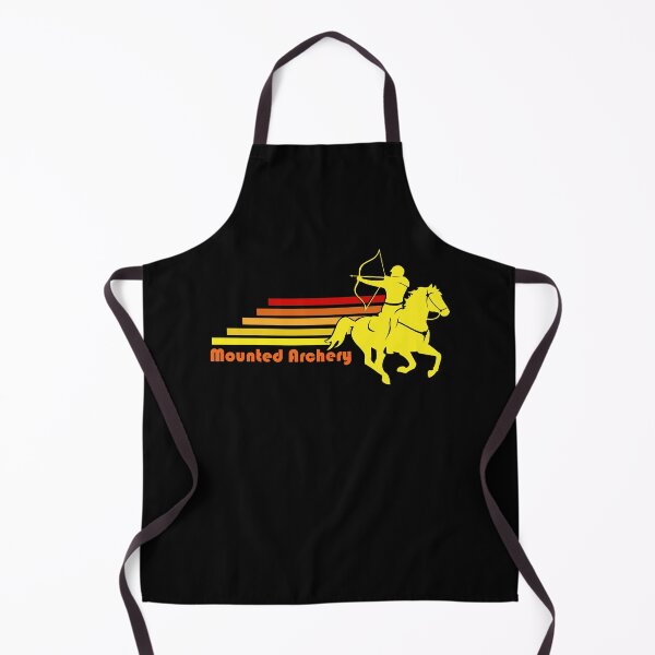 Item preview, Mounted Archery Retro Equestrian Horse | NickerStickers® on Redbubble designed and sold by NickerStickers.