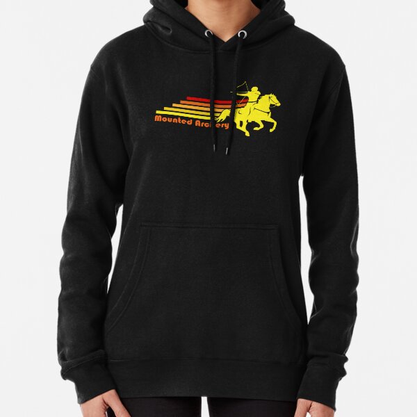 Item preview, Mounted Archery Retro Equestrian Horse | NickerStickers® on Redbubble designed and sold by NickerStickers.