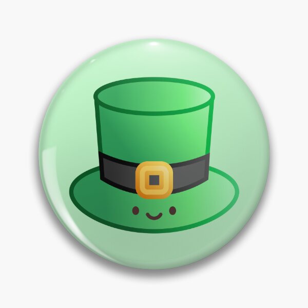 Item preview, green irish top hat designed and sold by brilly's.