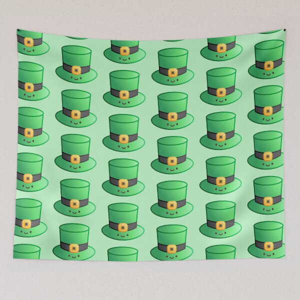 Item preview, green irish top hat designed and sold by brilly's.