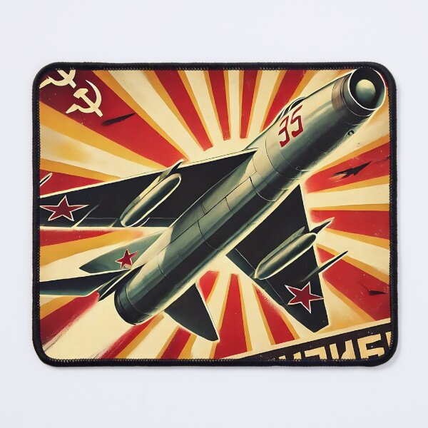 Item preview, MiG-15 Vintage Soviet Propaganda Poster designed and sold by Runway09.
