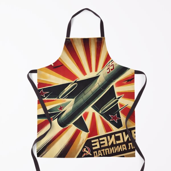 Item preview, MiG-15 Vintage Soviet Propaganda Poster designed and sold by Runway09.