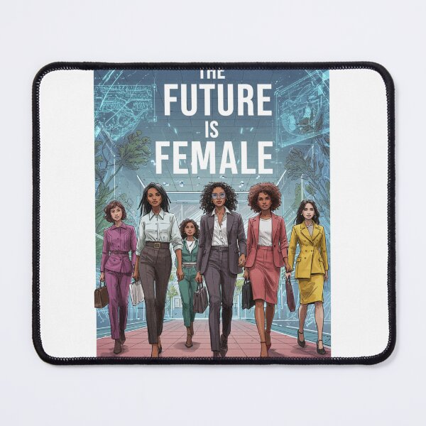 Item preview, The Future is Female: Empowerment Merch designed and sold by SmartyWonders.