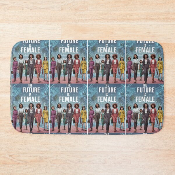 Item preview, The Future is Female: Empowerment Merch designed and sold by SmartyWonders.