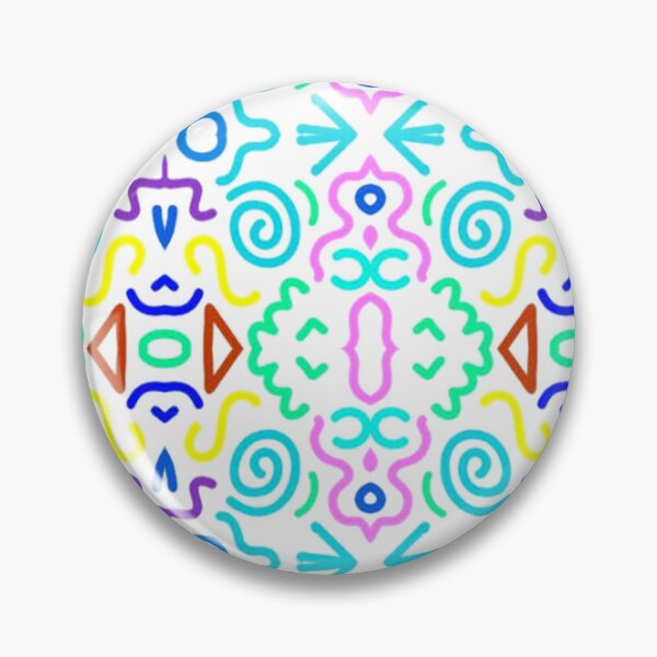 Item preview, Bizarre Shapes drawing in colours designed and sold by roshana3.