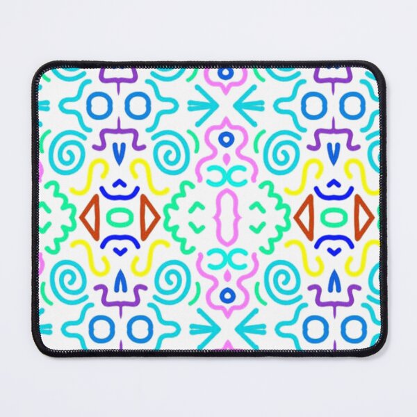 Item preview, Bizarre Shapes drawing in colours designed and sold by roshana3.