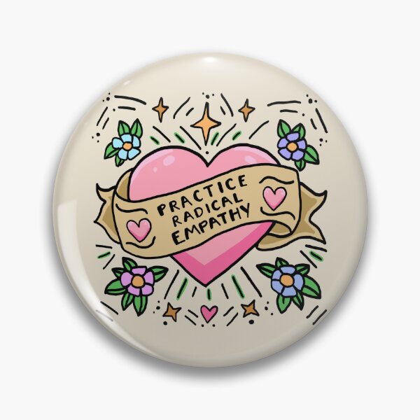 Item preview, Practice Radical Empathy - American Traditional Style Inspired Art  designed and sold by TweeSpark.